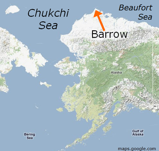Barrow Alaska Google Maps - Ardath Merralee
